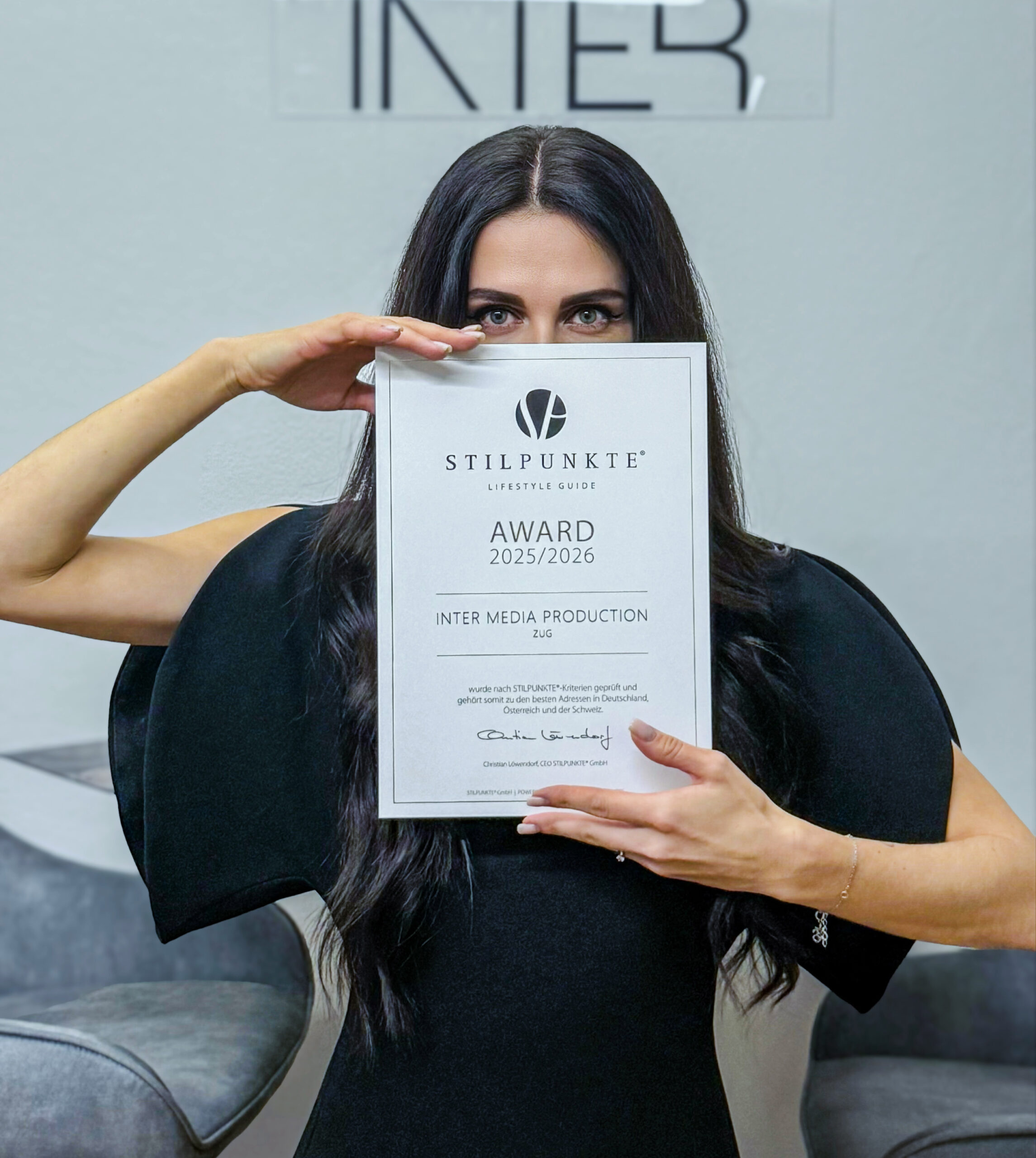 Evgeniia Internicola – STILPUNKTE Award Winner – InterMediaProduction GmbH