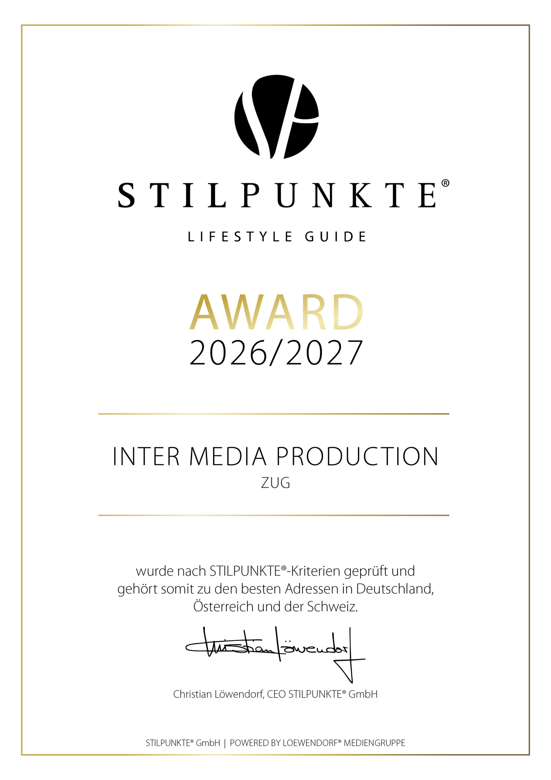 Evgeniia Internicola – STILPUNKTE – InterMediaProduction